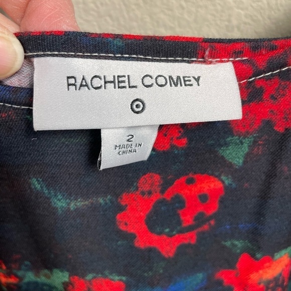 Rachel Comey Target Black Volume‎ 3/4 Peasant sleeve knee length scoop neck sz 2 - Picture 4 of 8